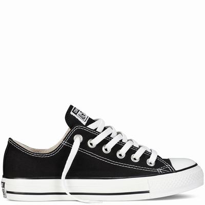 Converse Chuck Taylor All Star Classic Low Tops Womens - Black Shoes (750ANIWP)